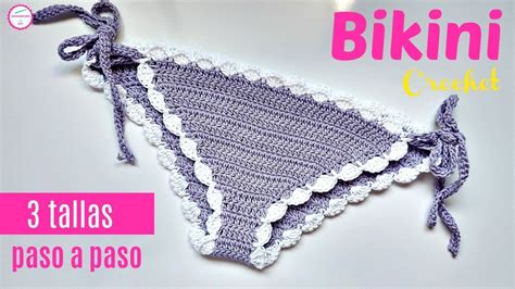 CÓMO TEJER BIKINI A CROCHET YouTube