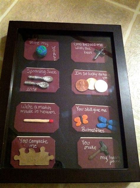78 gifts for men that they'll actually use (and love so much). My Homemade Gift I made for my fiancA© for our 4 year ...