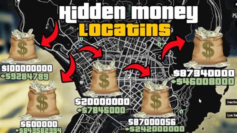 Gta 5 Hidden Money Locations Ps5 Ps4 Pc And Xbox Youtube