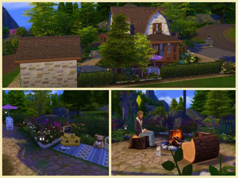 The Sims Resource Glimmerbrook Cottage No Cc