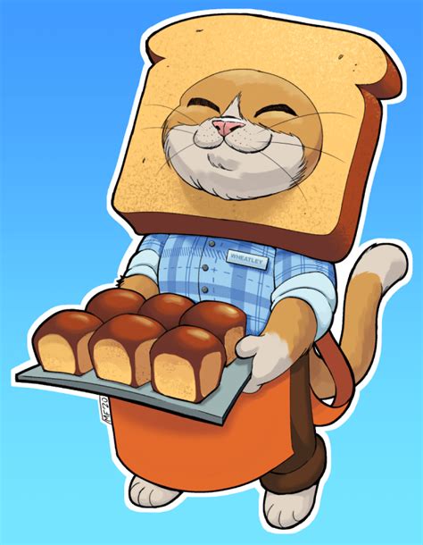 Wheatley The Bread Cat
