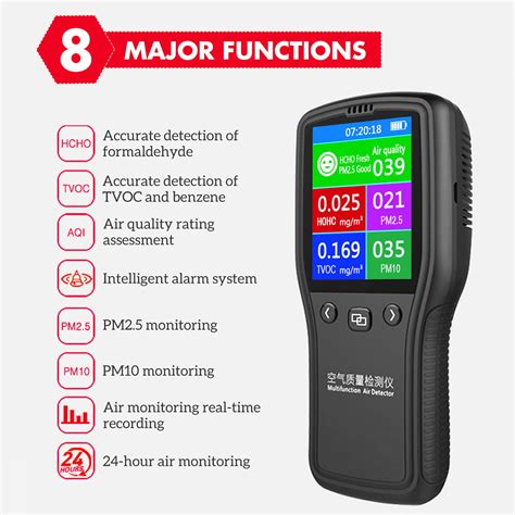 Test Measure Inspect Airflow Air Quality Portable Handheld Air