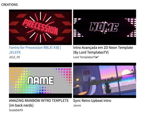 Free Youtube Intro Templates Windows Movie Maker Nativepassl