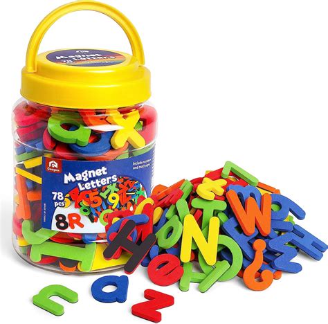 Educational Magnetic Letters Numbers Fridge Magnets Alphabets And Numbers