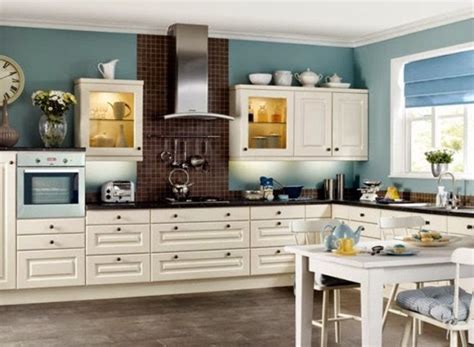 Its undoubted advantage also remains the ability to act as a magnificent backdrop for any. teal kitchen - Google Search | Painted kitchen cabinets ...