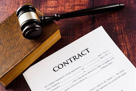 Premium Photo The Legality Of A Contract Is Dictated By A Judge In