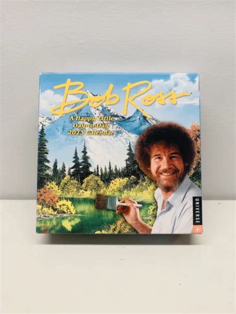 Bob Ross A Happy Little Day To Day 2023 Calendar By Bob Ross 1013