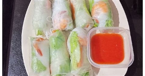 181 Resep Rice Paper Roll Lumpia Vietnam Enak Dan Mudah Cookpad
