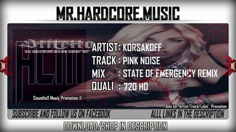 korsakoff pink noise state of emergency remix [hd] youtube