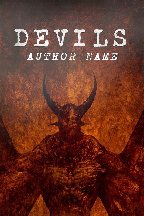 Devils The Book Cover Designer