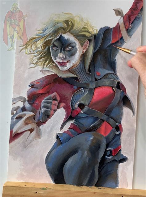 Harley Quinn From Gotham Knights By Cris Delara In Kirk Dilbeck Wishes And Patron Of Art