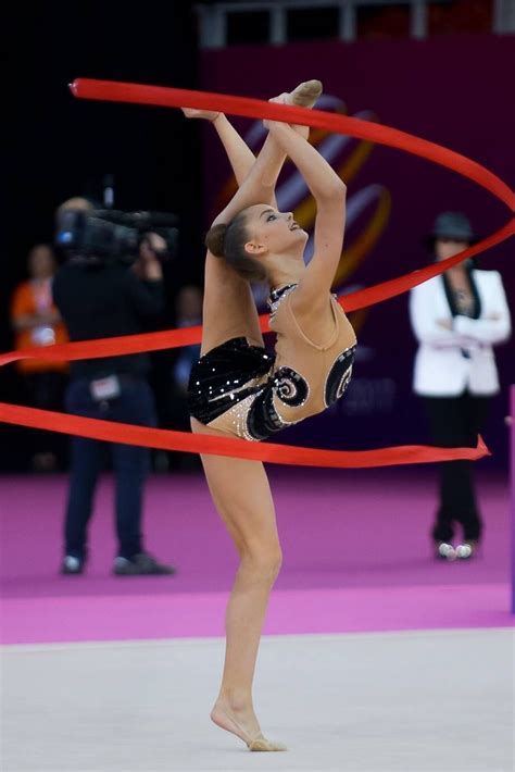 Arina Averina Russia🇷🇺 ~ Ribbon European Championship Budapest