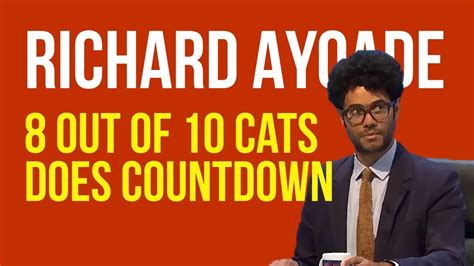 Richard Ayoade On 8 Out Of 10 Cats Does Countdown Youtube