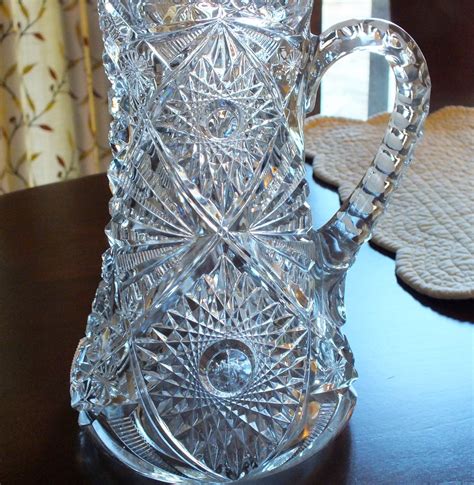 Need Help To Id Old Pressed Glass Pitcher Antiques Board