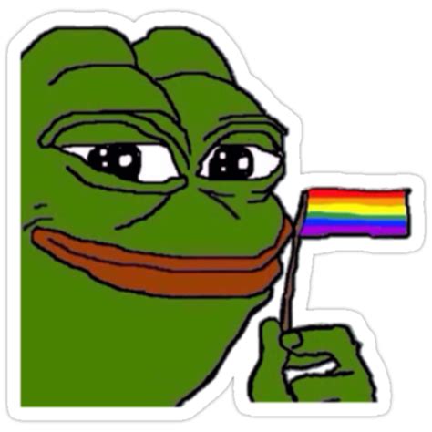 Gay Pepe Stickers By Rileypls Redbubble