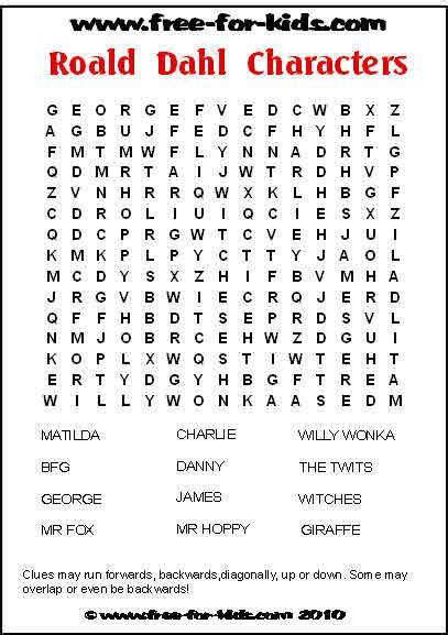 This crossword is part of the author's lounge three little. Roald Dahl characters | Harry potter words, Harry potter ...