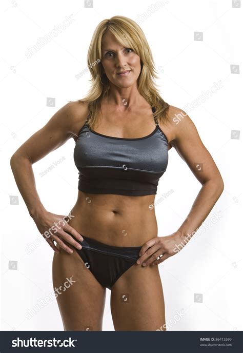 Very Fit Mature Woman Work Out 스톡 사진 Shutterstock