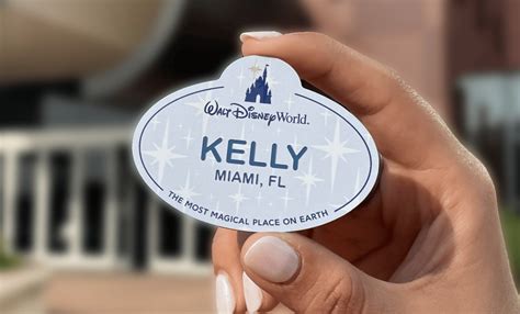 First Look At New Disney World Cast Member Nametags