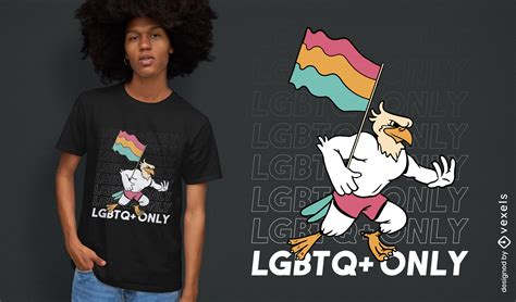 Lgbtq Pride Eagle T Shirt Design Vector Download