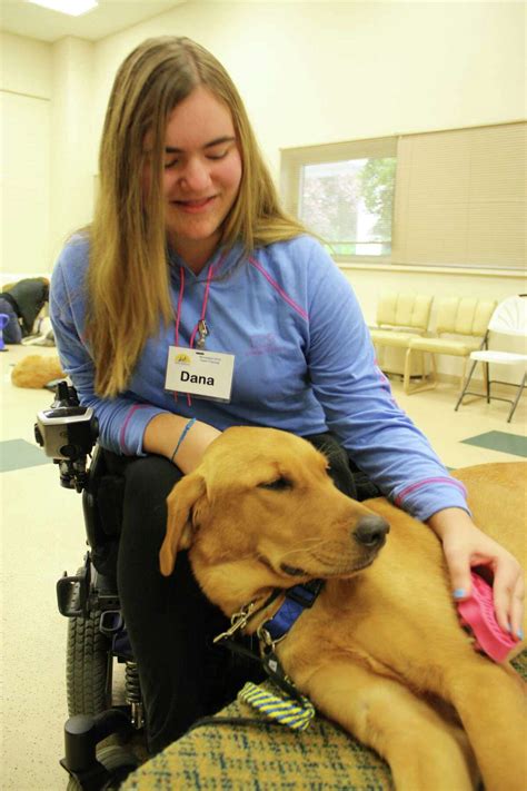 Milford: Teen’s new dog offers new independence