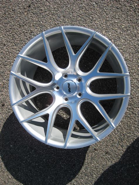 New 19 Oems Fs6 Y Spoke Concave Alloys In Silver With Polished Face