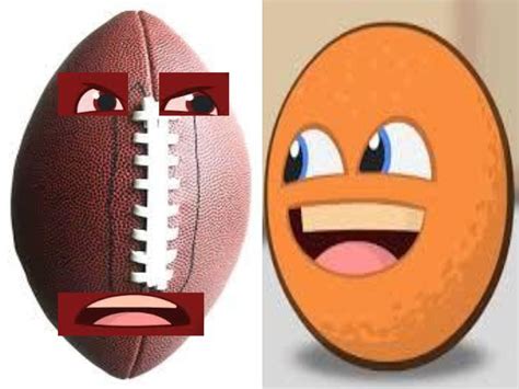 Annoying Orangesuper Bowl Football Annoying Orange Animated Wikia