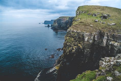 Minden Nap Más The Rugged Cliffs Of The Isle Of Skye Scotland Oc