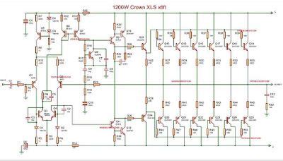 Crown xlc 21300 spec sheet. 1200W Power Amplifier Crown XLS 1200 | Crown amplifier ...