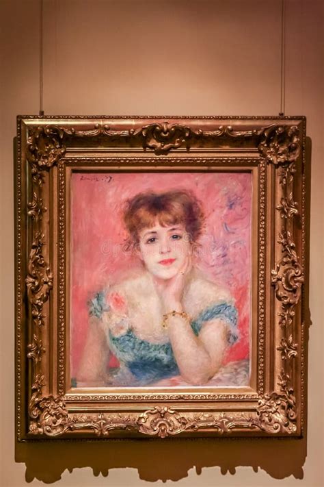A Picture Of Renoir Portrait Of The Actress Jeanne Samary In The Art