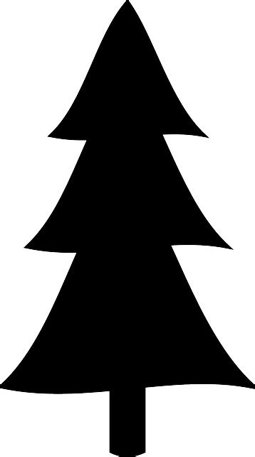 Download free christmas tree png images. Free Pine Trees Silhouette, Download Free Clip Art, Free ...