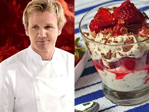 Create a series of treats guaranteed to end any meal with a flourish. Gordon Ramsay posted this recipe on his Twitter account ...