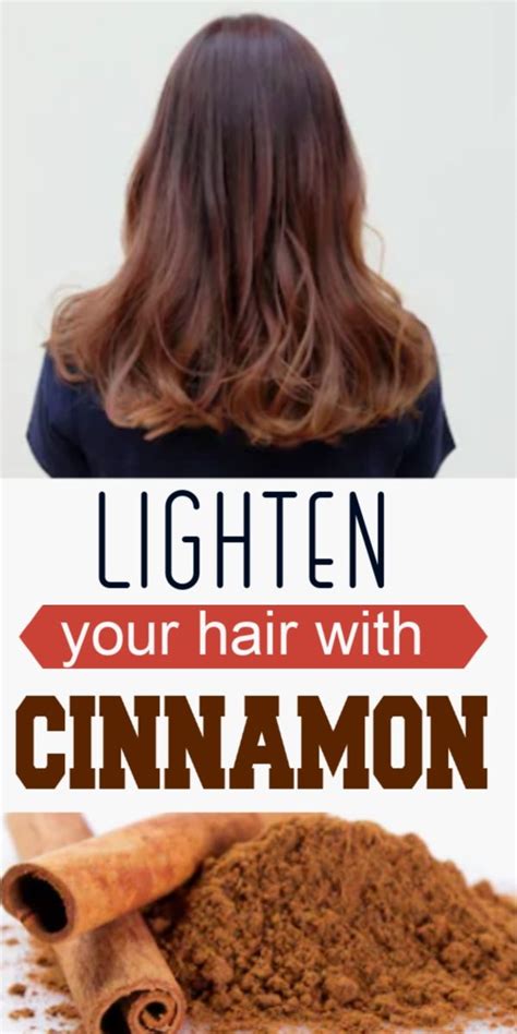 Use Cinnamon To Lighten Hair And Add Highlights Naturally In 2020 How