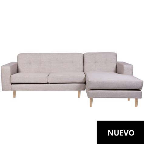 Celebrating french art de vivre around the world. Sofá Seccional Torub Derecha 3 Cuerpos Gris Claro - Living ...