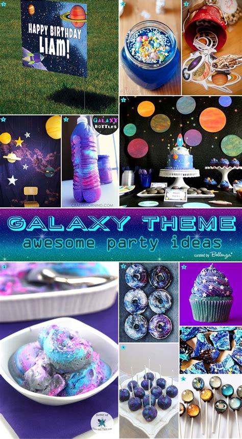 Galaxy Themed Birthday Party Ideas Themed Birthday Parties Birthday