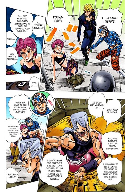 Jojos Bizarre Adventure Part 5 Vento Aureo Official Colored Vol