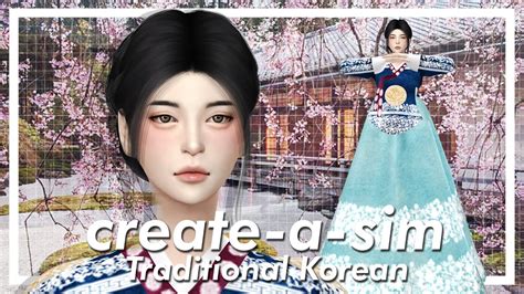 The Sims 4 Traditional Korean Speed Cas Download And Cc Links