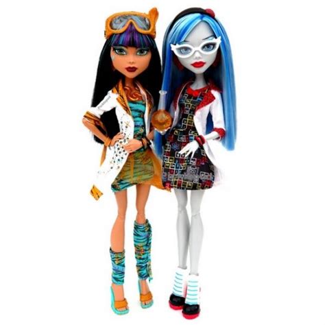 Mad Science Pack Cleo De Nile Ghoulia Yelps Monster High