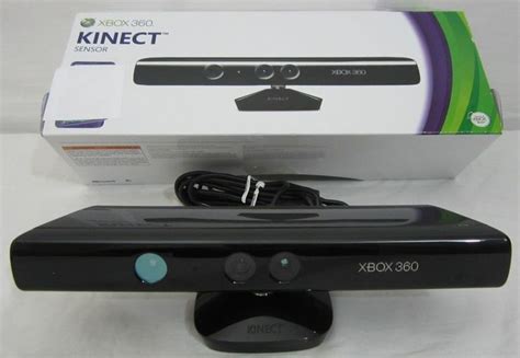 Genuine Black Microsoft Xbox 360 Usb Motion Kinect Sensor Bar Camera