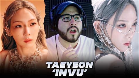 Goddess Taeyeon Visuals On Max Reaction To Taeyeon 태연 Invu Mv Youtube