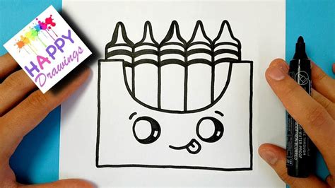 How To Draw Crayons Easy At How To Draw