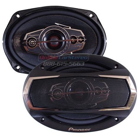 Pioneer Ts A6995r 6 X 9 600w 5 Way A Series Car Audio Speakers At