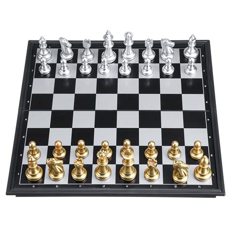 Chess is a very old game. 30x30cm wooden chess set folding chess board standard family game Sale - Banggood.com