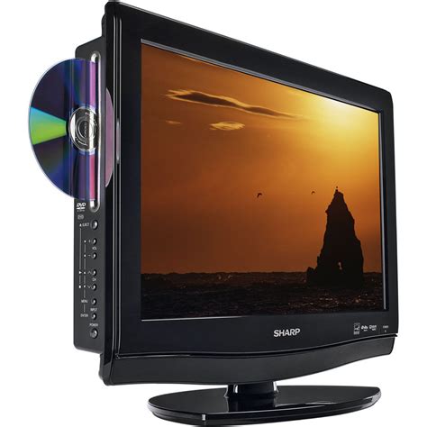 Sharp Lc 19dv28ut 19 720p Lcd Tv W Dvd Player Lc19dv28ut