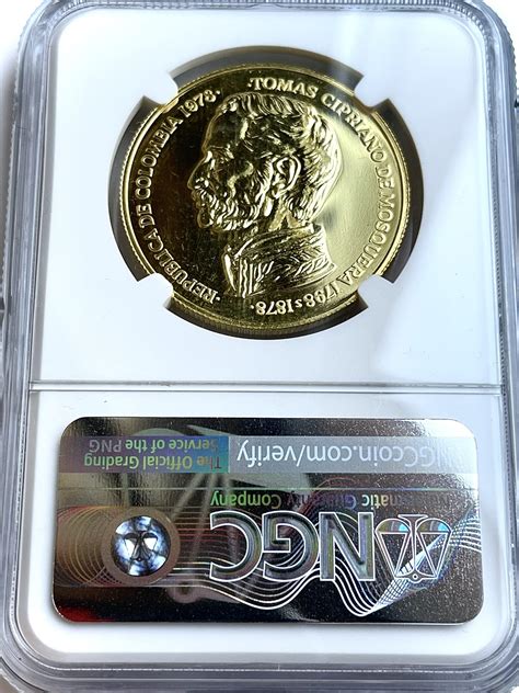 Colombia - 1978 - 15000 pesos - Ocelot - NGC MS67