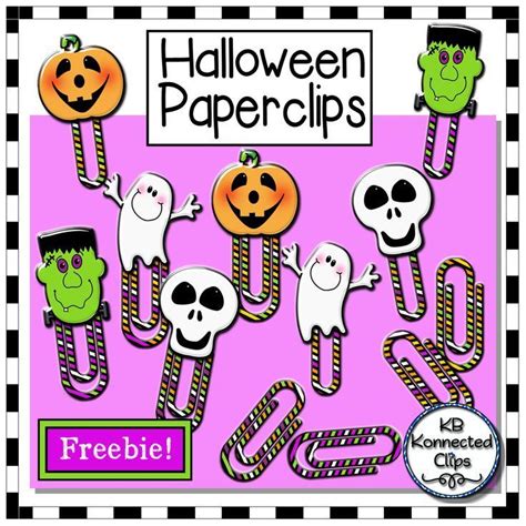Freebie Halloween Paperclips This Is A Fun Freebie For You To Enjoy