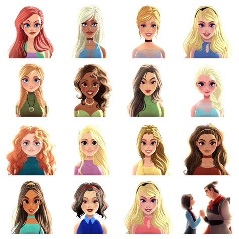 Modern Disneyprincess Disney Princess Artwork Disney Princess Fashion Disney Princess Pictures