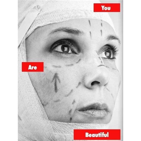 A Womans Face With The Words You Are Beautiful Written On It And