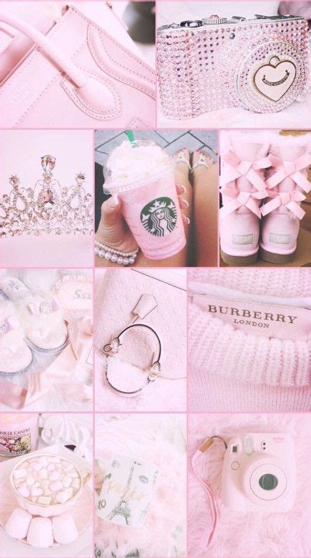 Pink Aesthetic Wallpaper Collage Cuteanimals