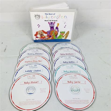 Complete 10 Disc Music Cd Collection Boxed Set Disney The Best Of Baby