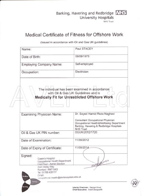 Image Result For Fitness To Work Certificate Simple Cover Letter